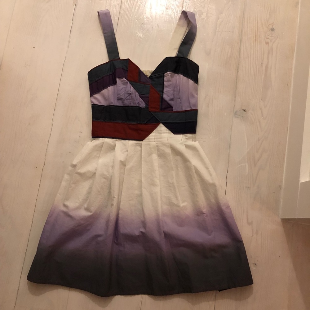 Urban Outfitters silence + noise geo mini dress